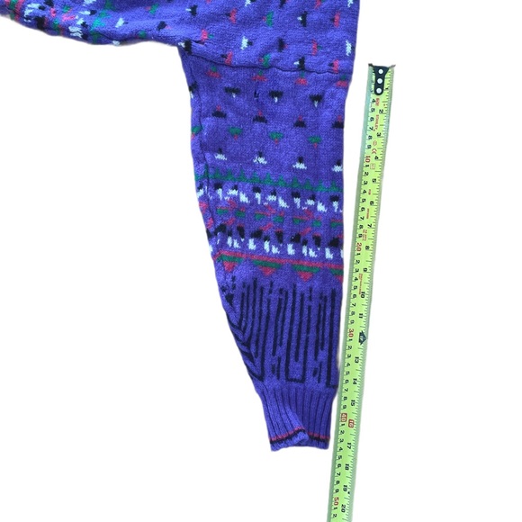 Scottish 100% lambs wool knit sweater - Picture 6 of 10